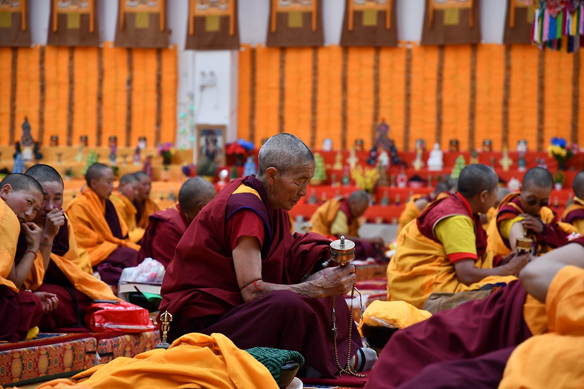 Gyergo Nunnery in Tagong | Foto von Liu Bin