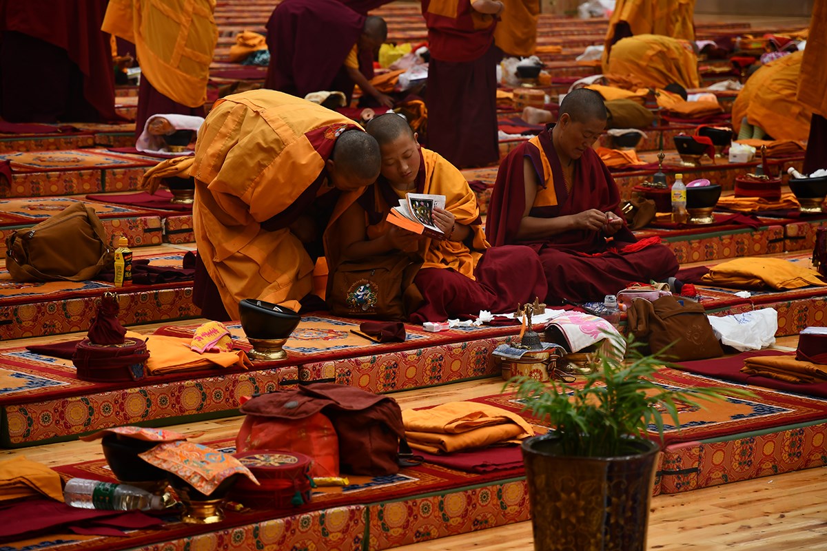 Gyergo Nunnery in Tagong | Foto von Liu Bin