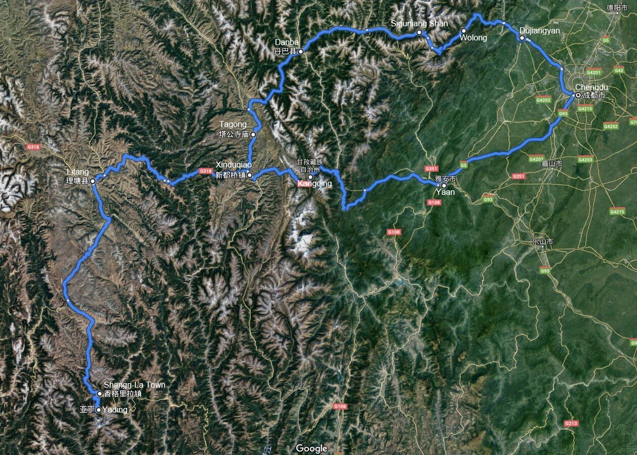Wunderschöne West-Sichuan mit Danba, Tagong und Yading