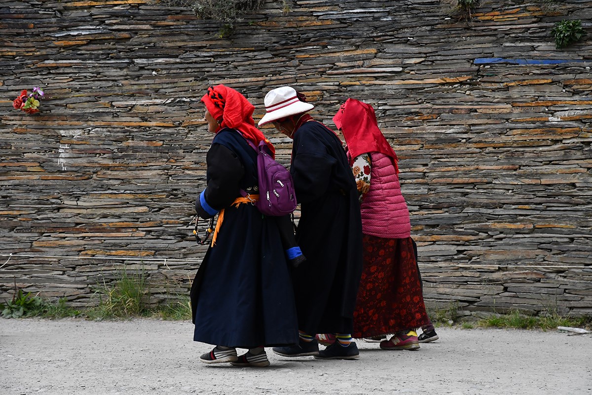 Grand Mani Wall in Tagong | Foto von Liu Bin