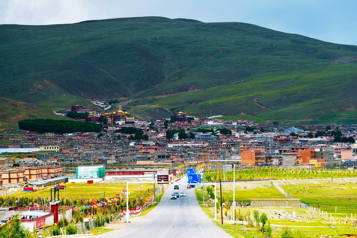 Litang Monastery | Foto von Liu Bin