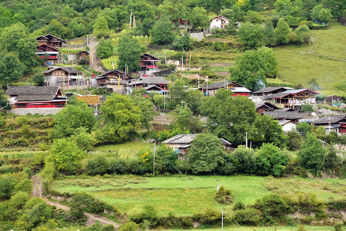 Tibetan Village | Foto von Liu Bin