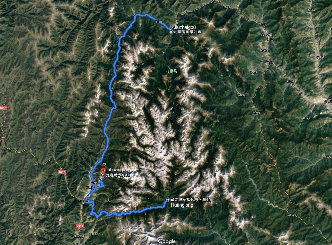 Reise nach Jiuzhaigou und Huanglong
