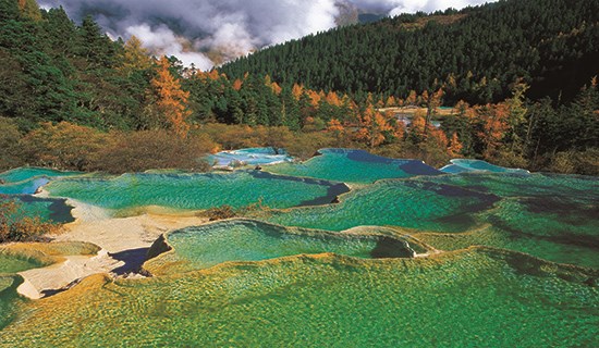 Wanderreise in Jiuzhaigou und Huanglong