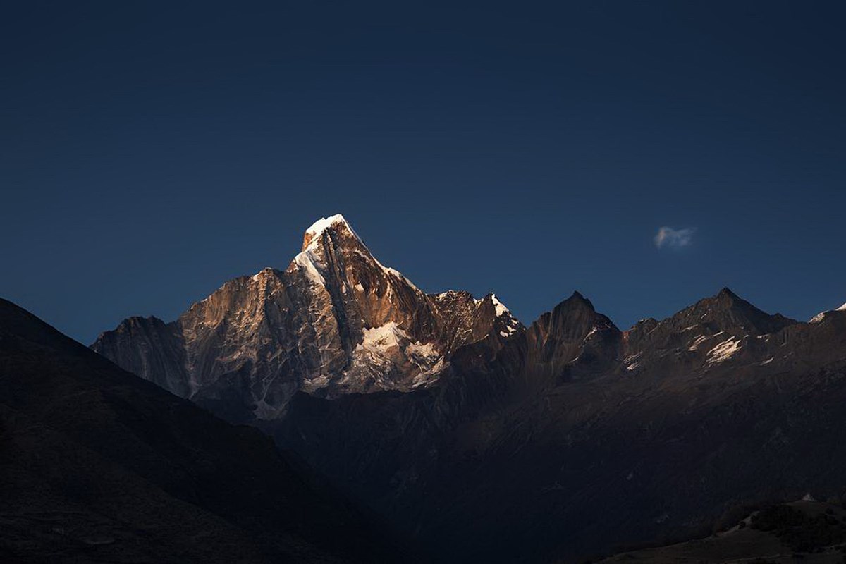 Sunset of Siguniang Mountain | Foto von Min Zhao
