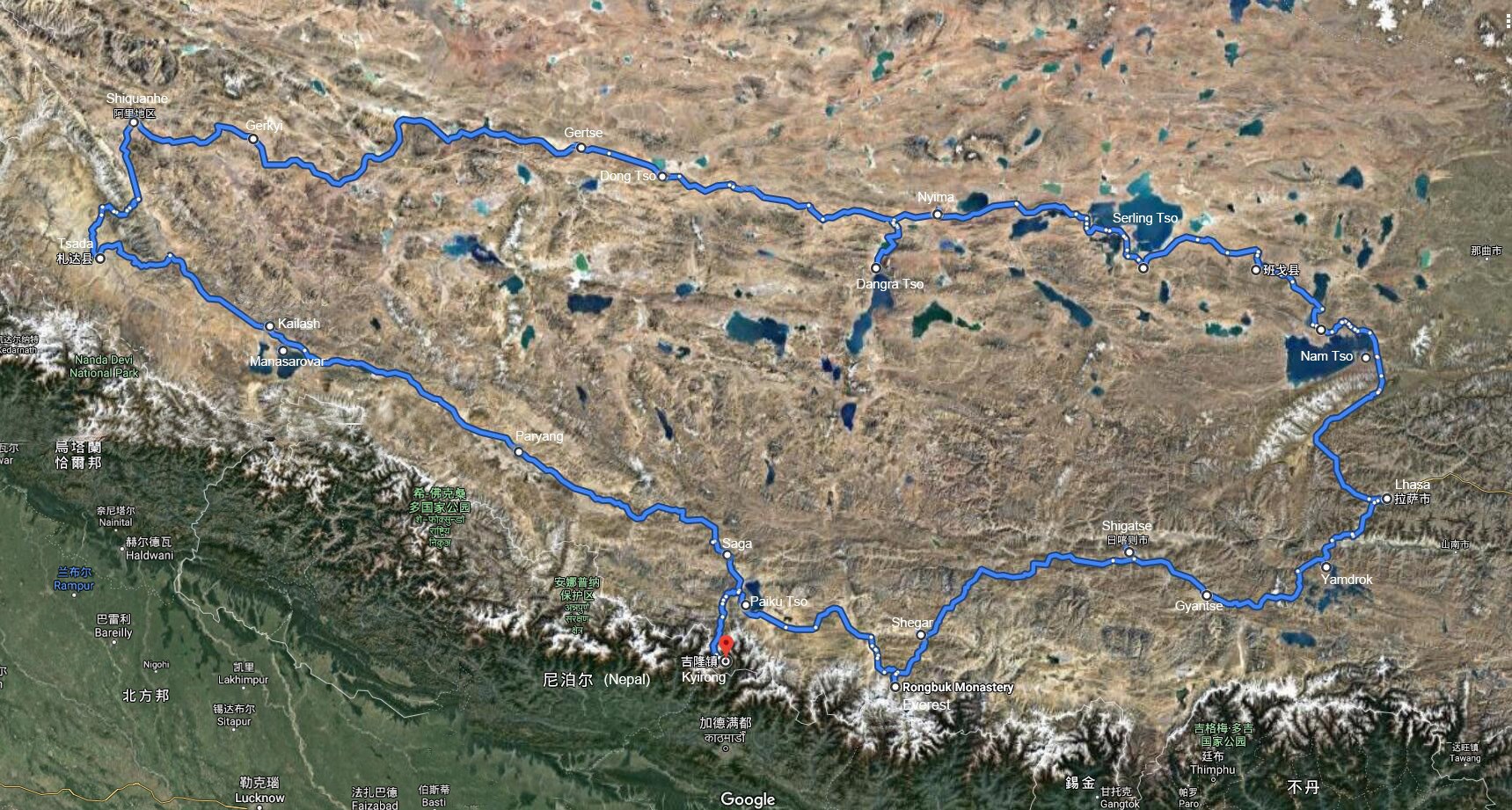 Selbstfahrerreisen nach Nordtibet und zum Kailash