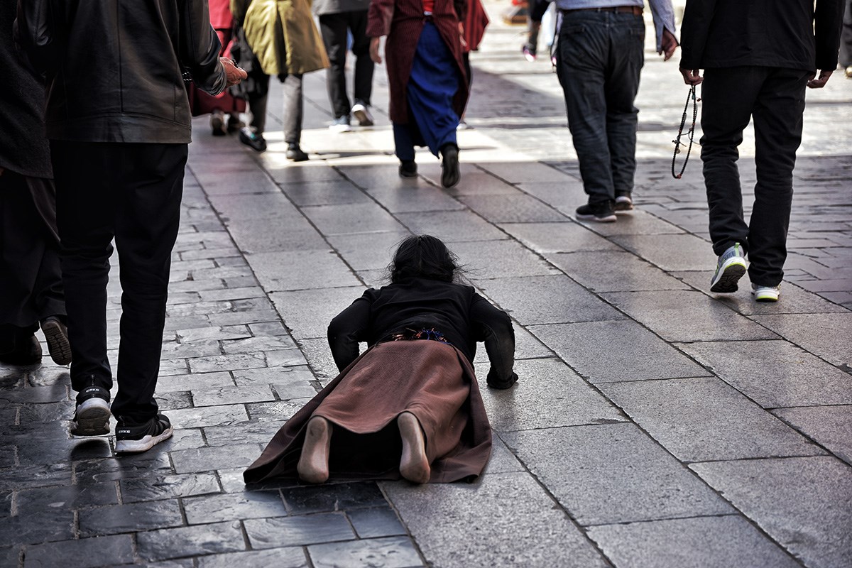 Barkhor Street | Foto von Liu Bin