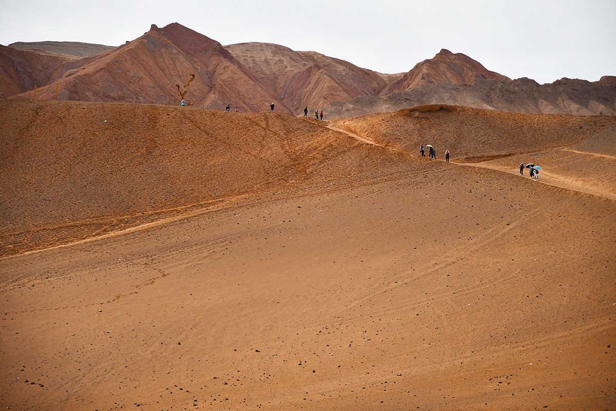 Flaming Mountains | Foto von Liu Bin