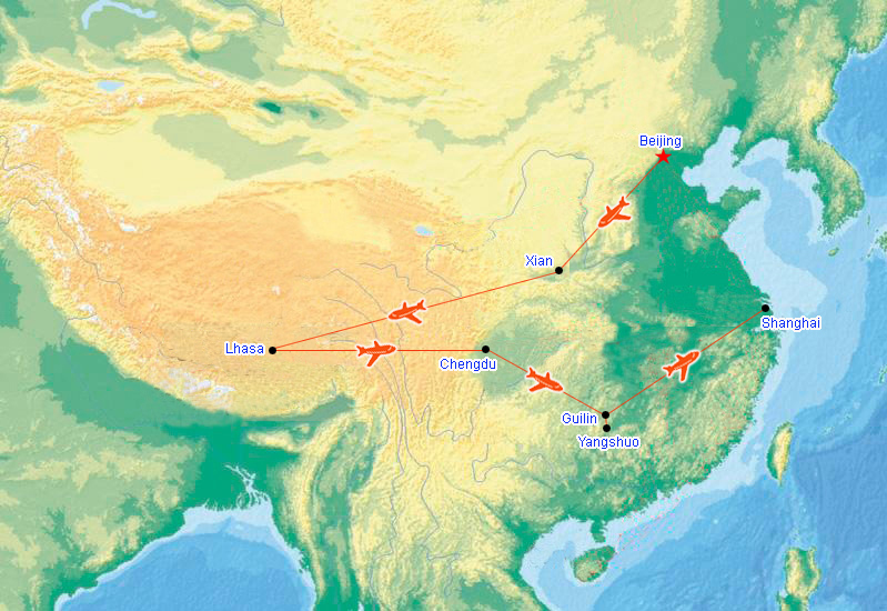 Luxusreise - China Höhepunkte mit Lhasa
