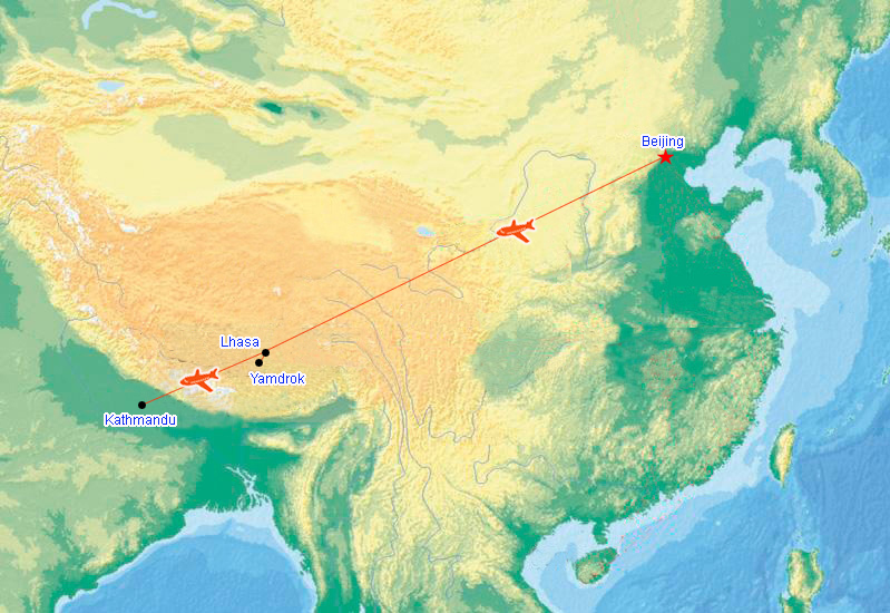 Luxusreise - Drei Kaiserstädte Beijing, Lhasa und Kathmandu
