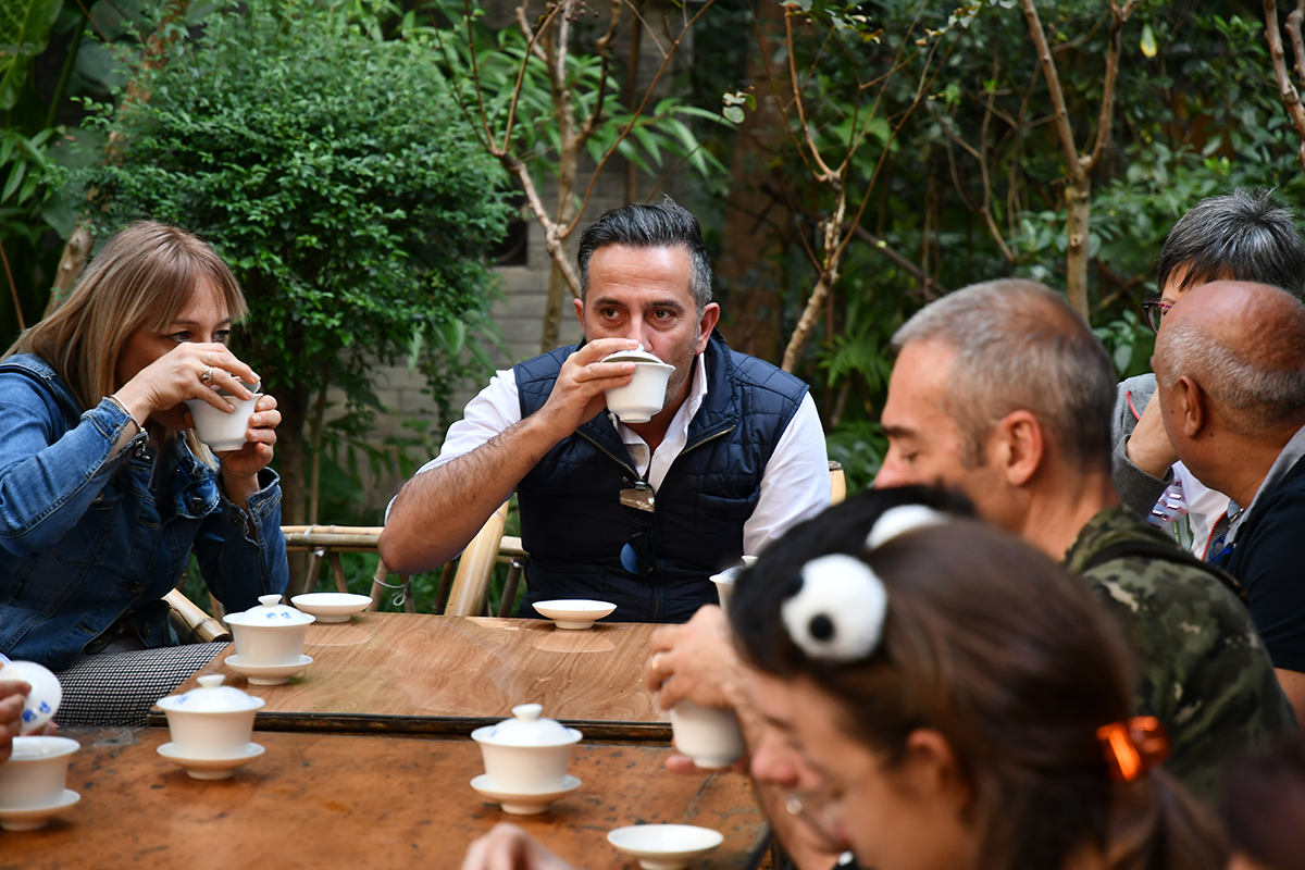 Teahouse in Renmin Park | Foto von Liu Bin
