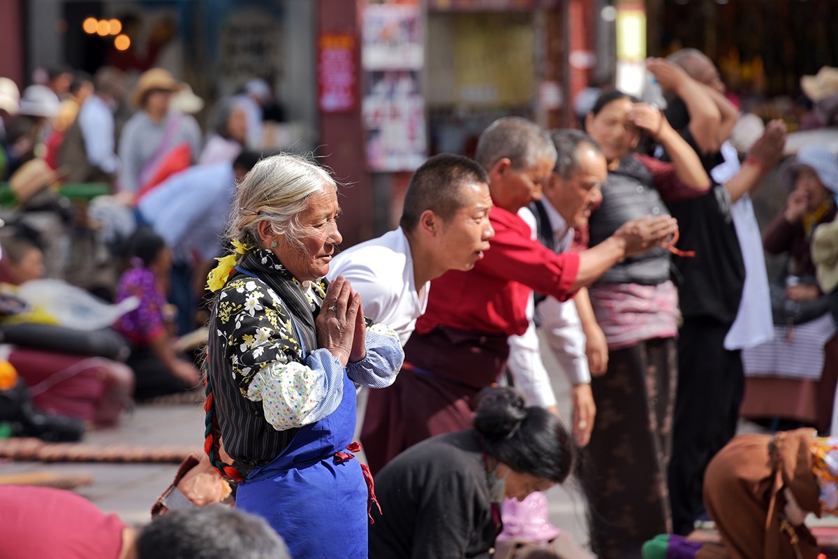 Barkhor Street | Foto von Liu Bin