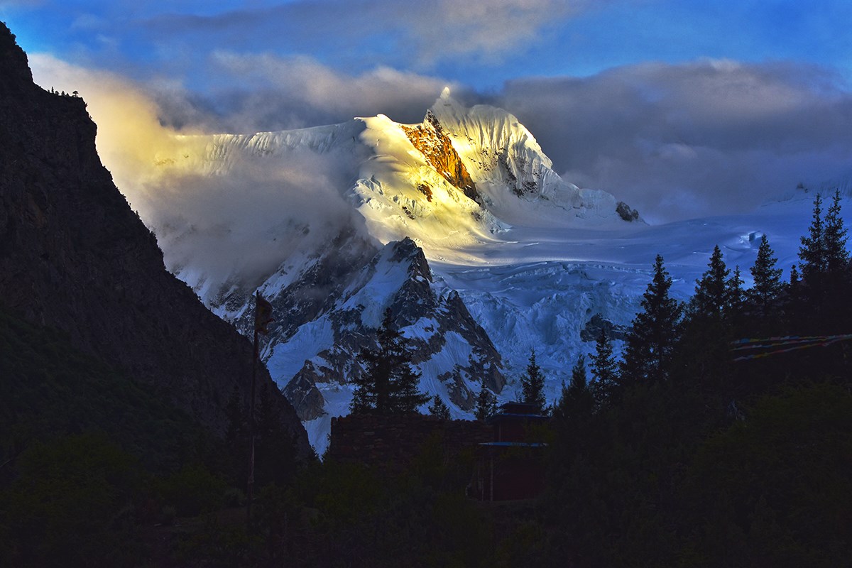 Midui Glacier | Foto von Liu Bin